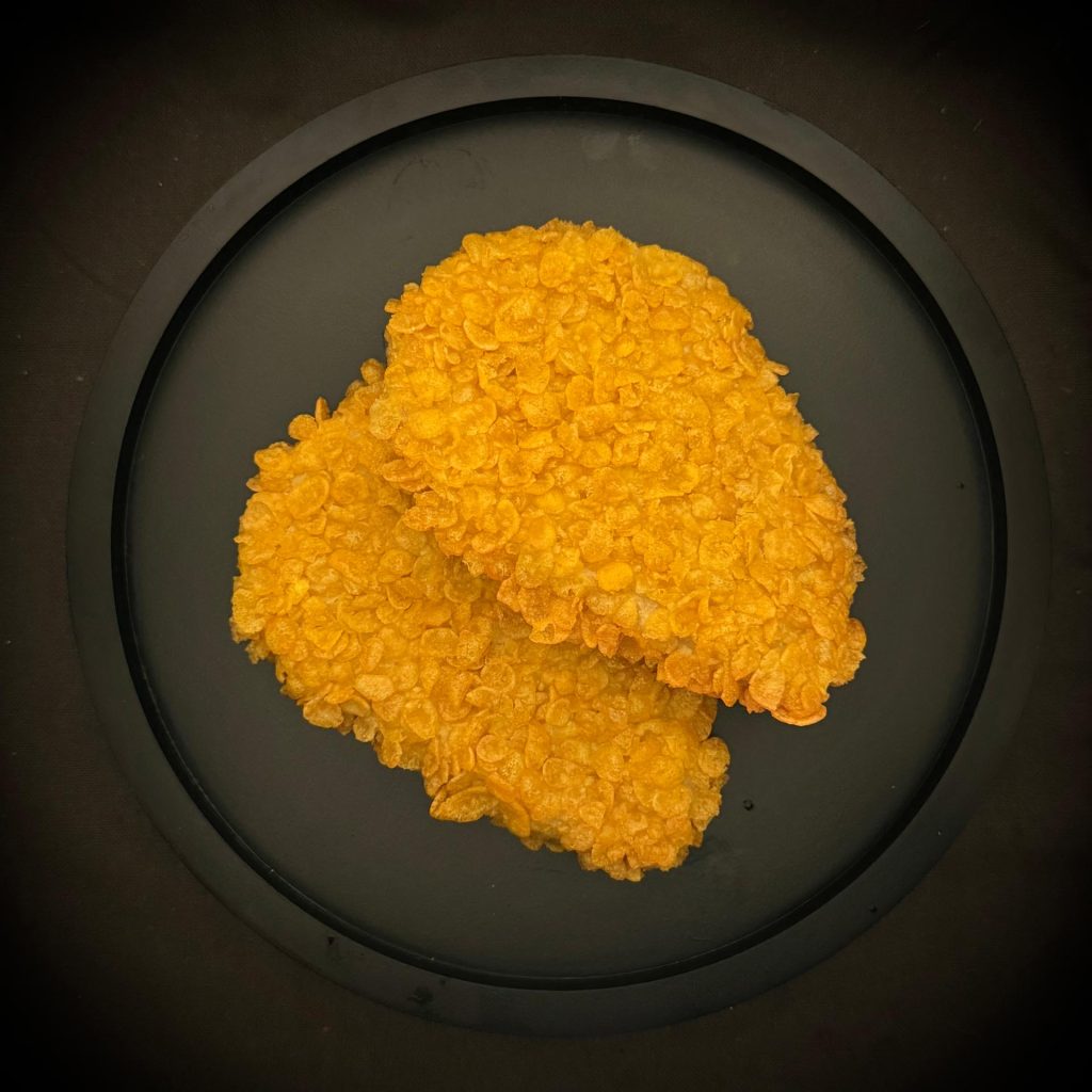 Kip krokant schnitzel