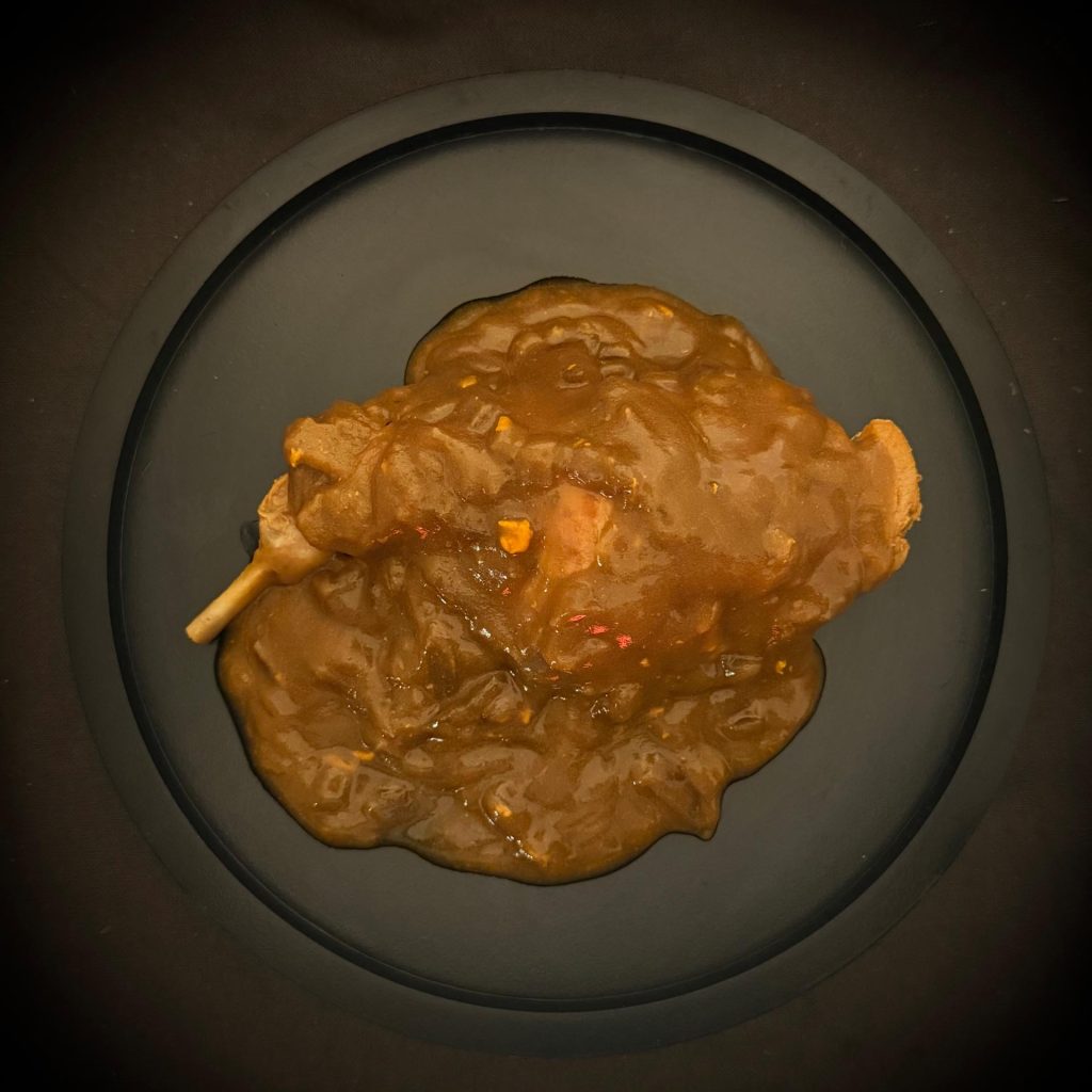 Konijnenbout in zoetzure saus