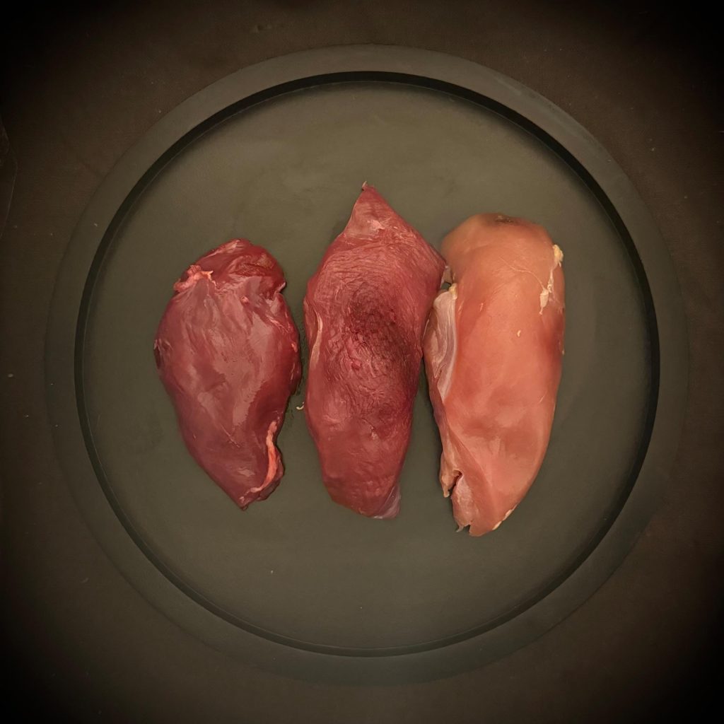 Wild gevogelte trio [duif | fazant | wilde eend]